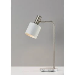 23.25" Emmett Desk Lamp White - Adesso 10 23.25" Emmett Desk Lamp White - Adesso -Desk Lamps sales shop unnamed file 4884
