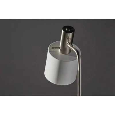 23.25" Emmett Desk Lamp White - Adesso 5 23.25" Emmett Desk Lamp White - Adesso - Image 5