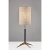 26.75" Davis Table Lamp Matte Black - Adesso