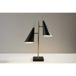 25" Owen Table Lamp Black - Adesso 7 25" Owen Table Lamp Black - Adesso -Desk Lamps sales shop unnamed file 4934