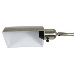 13" Adjustable Pharmacy Table Lamp Brushed Steel - Decor Therapy -Desk Lamps sales shop unnamed file 4951