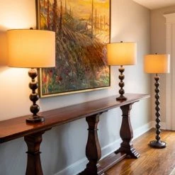 58.5" 3pk Ettie Stacked Ball Table Lamp Bronze - Decor Therapy -Desk Lamps sales shop unnamed file 4986