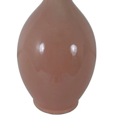 27" Annabelle Ceramic Table Lamp Rose - Decor Therapy 2 27" Annabelle Ceramic Table Lamp Rose - Decor Therapy - Image 2