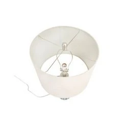 Stoneware Table Lamp with Embossed Grid Pattern - 3R Studios 7 Stoneware Table Lamp with Embossed Grid Pattern - 3R Studios -Desk Lamps sales shop unnamed file 5033