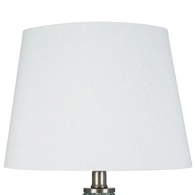 16.5" Clear Glass Accent Lamp - Cresswell Lighting 1 16.5" Clear Glass Accent Lamp - Cresswell Lighting