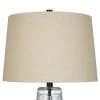 29" Glass Table Lamp Clear - Cresswell Lighting