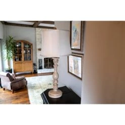 30" x 12" Dora Sculpted Resin Table Lamp Distressed Cream - Decor Therapy 16 30" x 12" Dora Sculpted Resin Table Lamp Distressed Cream - Decor Therapy -Desk Lamps sales shop unnamed file 5107