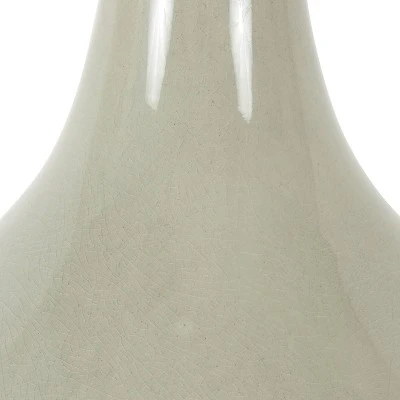 27" Annabelle Ceramic Table Lamp Gray - Decor Therapy 3 27" Annabelle Ceramic Table Lamp Gray - Decor Therapy - Image 3