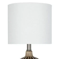19" Ceramic Accent Lamp Bronze - Cresswell Lighting 7 19" Ceramic Accent Lamp Bronze - Cresswell Lighting -Desk Lamps sales shop unnamed file 5140