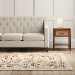 12" Traditional Small Ceramic Table Lamp White - Ore International