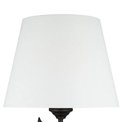21" Metal Floral Table Lamp (Includes LED Light Bulb) - Cresswell Lighting 3 21" Metal Floral Table Lamp (Includes LED Light Bulb) - Cresswell Lighting - Image 3