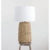Jute Rope Table Lamp with Linen Shade - 3R Studios