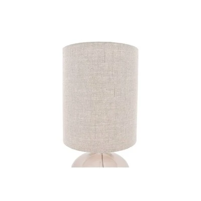 Transparent Glass Table Lamp with Cotton Shade - 3R Studios 5 Transparent Glass Table Lamp with Cotton Shade - 3R Studios - Image 5