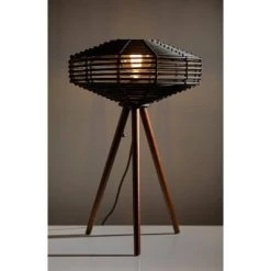 24" Kingston Table Lamp Black - Adesso -Desk Lamps sales shop unnamed file 5334