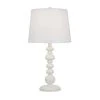 23" Balustraude Table Lamp (Includes LED Light Bulb) White - Cresswell Lighting