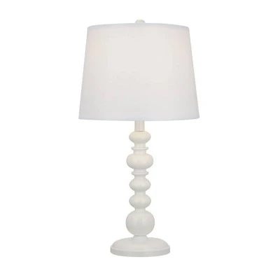 23" Balustraude Table Lamp (Includes LED Light Bulb) White - Cresswell Lighting 1 23" Balustraude Table Lamp (Includes LED Light Bulb) White - Cresswell Lighting
