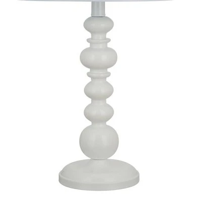 23" Balustraude Table Lamp (Includes LED Light Bulb) White - Cresswell Lighting 2 23" Balustraude Table Lamp (Includes LED Light Bulb) White - Cresswell Lighting - Image 2