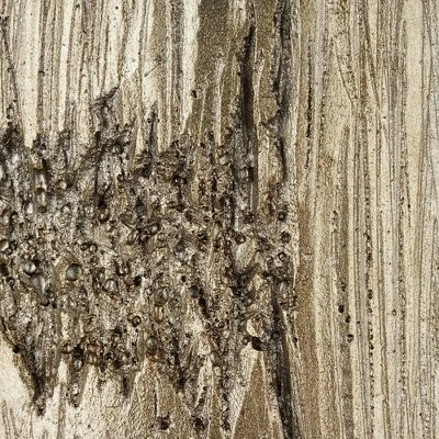 24" Faux Wood Table Lamp (Includes LED Light Bulb) Silver - Cresswell Lighting 4 24" Faux Wood Table Lamp (Includes LED Light Bulb) Silver - Cresswell Lighting - Image 4