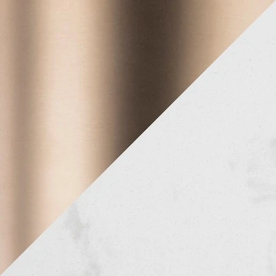 25-29" Metric Table Lamp Antique Brass/White - LumiSource 9 25-29" Metric Table Lamp Antique Brass/White - LumiSource - Image 9