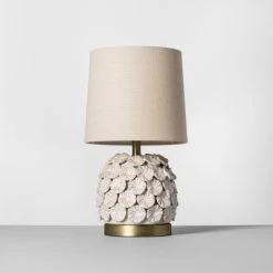 Ceramic Applique Table Lamp Cream - Opalhouse 10 Ceramic Applique Table Lamp Cream - Opalhouse -Desk Lamps sales shop unnamed file 5483