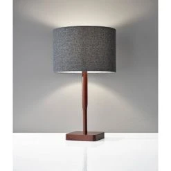 21" Ellis Table Lamp Brown - Adesso