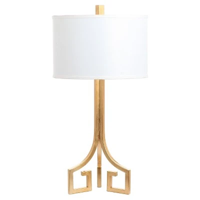 (Set of 2) 27.5" Arabelle Hardback Table Lamp (Includes CFL Light Bulb) Gold - Safavieh 1 (Set of 2) 27.5" Arabelle Hardback Table Lamp (Includes CFL Light Bulb) Gold - Safavieh