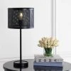 JONATHAN Y 25" Metal Wilcox Minimalist Table Lamp (Includes LED Light Bulb) Black - JONATHAN Y