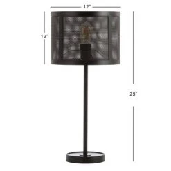 JONATHAN Y 25" Metal Wilcox Minimalist Table Lamp (Includes LED Light Bulb) Black - JONATHAN Y 5 JONATHAN Y 25" Metal Wilcox Minimalist Table Lamp (Includes LED Light Bulb) Black - JONATHAN Y -Desk Lamps sales shop unnamed file 597
