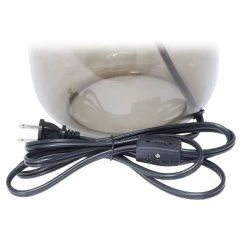 Glass Table Lamp with Fabric Shade White - Simple Designs 12 Glass Table Lamp with Fabric Shade White - Simple Designs -Desk Lamps sales shop unnamed file 621