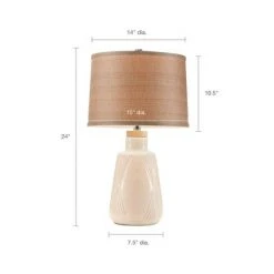 Hampton Hill 24.5" Tate Table Lamp Ivory -Desk Lamps sales shop unnamed file 671