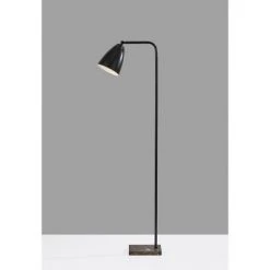 Vincent Floor Lamp Black - Adesso