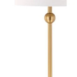 JONATHAN Y (Set of 2) 34" Metal Hollis Table Lamps with Crystal Base (Includes LED Light Bulb) Brass - Jonathan Y -Desk Lamps sales shop unnamed file 757