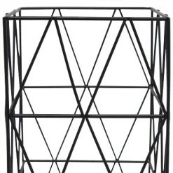 Metal Geometric Square Table Lamp Black - Simple Designs -Desk Lamps sales shop unnamed file 839