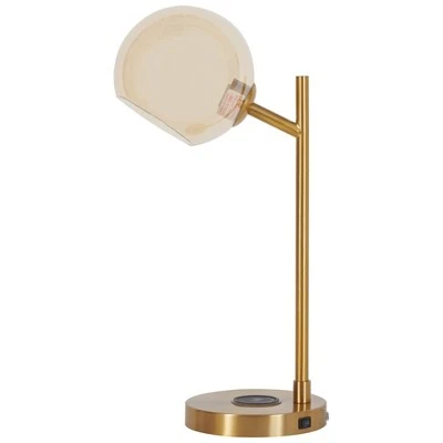 Abanson Desk Lamp Amber/Gold - Signature Design by Ashley 3 Abanson Desk Lamp Amber/Gold - Signature Design by Ashley - Image 3