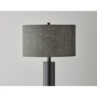 Ezra Table Lamp Black - Adesso 2 Ezra Table Lamp Black - Adesso - Image 2