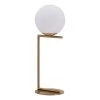 25" Modern Geometric Table Lamp (Includes Light Bulb) Brass - ZM Home