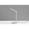 16" Declan Charge Wireless Charging Multi-Function Desk Lamp (Includes LED Light Bulb) White - Adesso