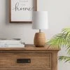 Polyresin Wood Accent Lamp - Threshold™ Walnut