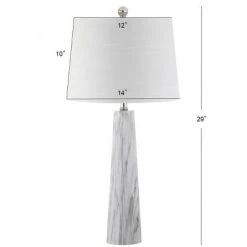 JONATHAN Y 29" Bradley Resin Table Lamp (Includes LED Light Bulb) White - JONATHAN Y 5 JONATHAN Y 29" Bradley Resin Table Lamp (Includes LED Light Bulb) White - JONATHAN Y -Desk Lamps sales shop unnamed file 951