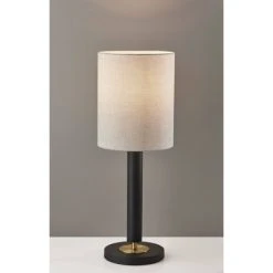 Hollywood Table Lamp Black/Brass - Adesso -Desk Lamps sales shop unnamed file 962