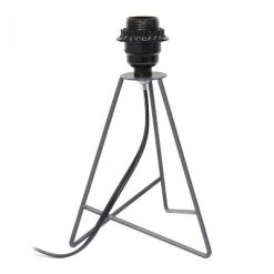 Down To The Wire Table Lamp with Fabric Shade Gray - Simple Designs -Desk Lamps sales shop unnamed file 985