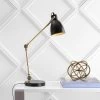 JONATHAN Y 24" Metal Barnes Task Lamp (Includes LED Light Bulb) Brass - JONATHAN Y